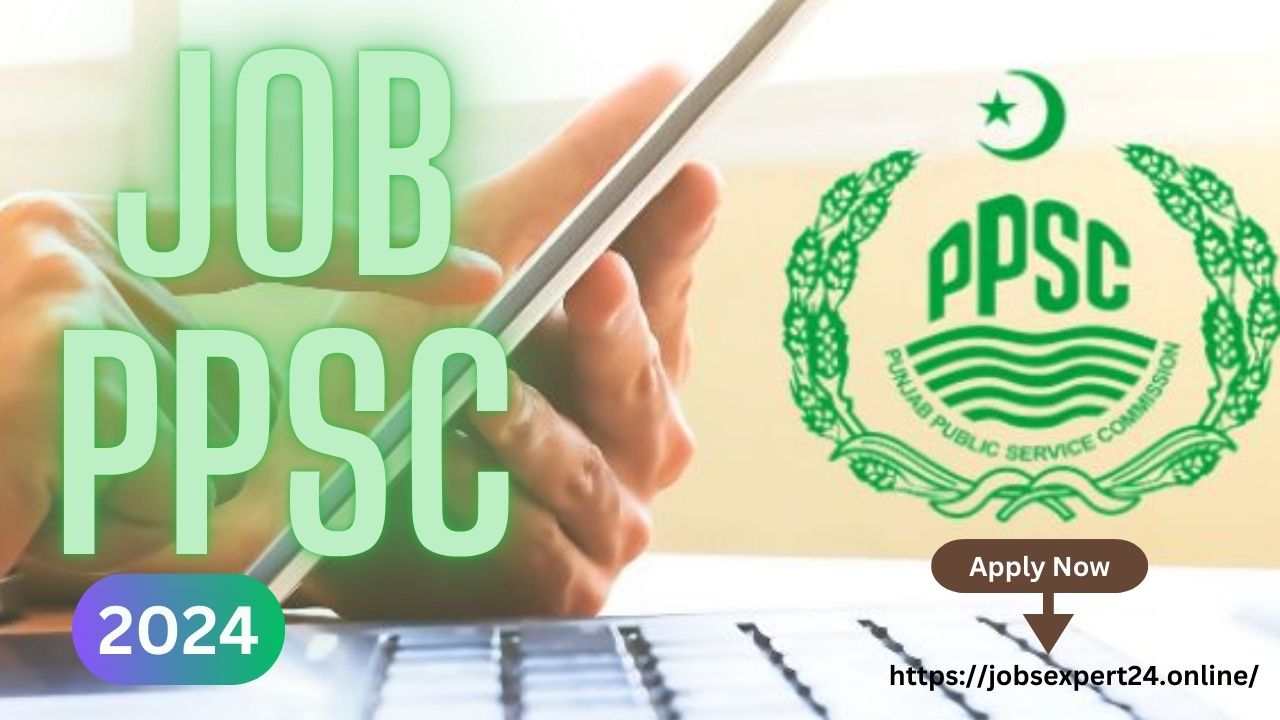 Job PPSC IN Pakistan Online Apply 2024