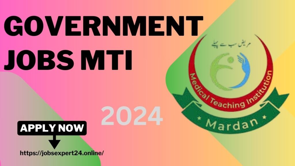 Government Jobs In Mardan Online Apply 2024